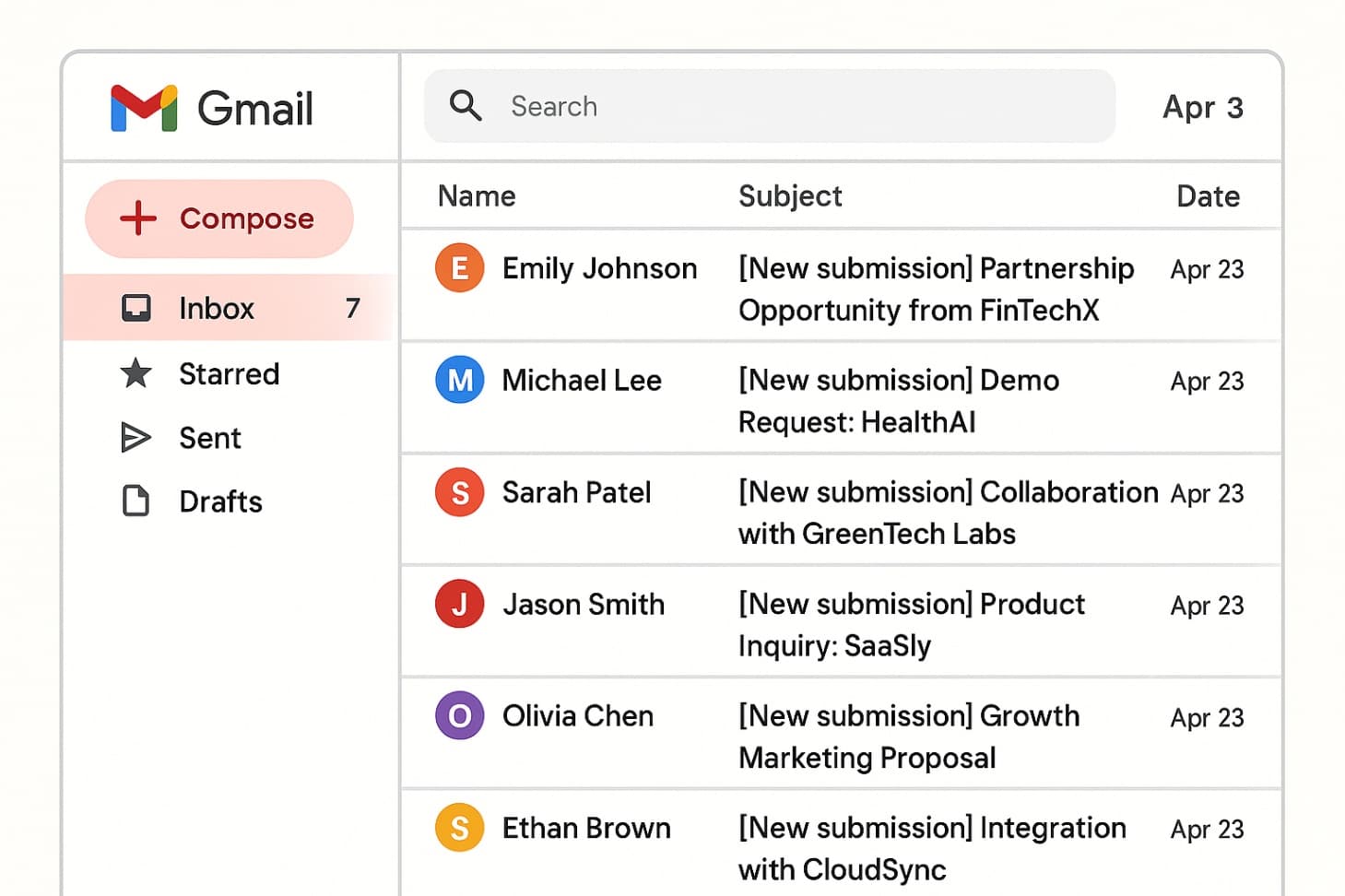 Product screenshot